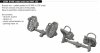 Eduard 632193 Bf 109E rudder pedals late PRINT 1/32
